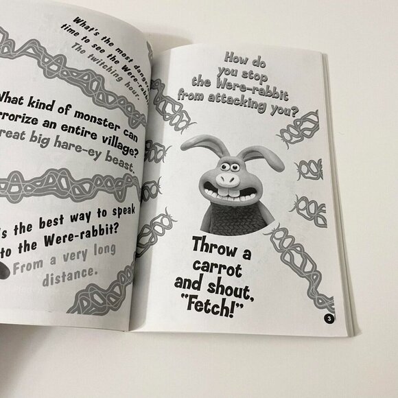 Wallace and Gromit The Curse of the Were Rabbit The Monstrously Scary Joke Book - Picture 14 of 16